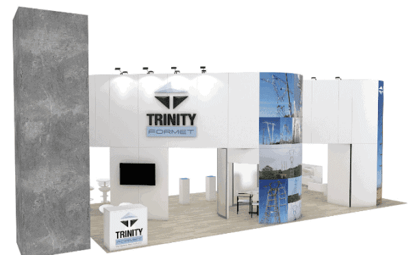 20 x 40 Trade Show Booth Builder