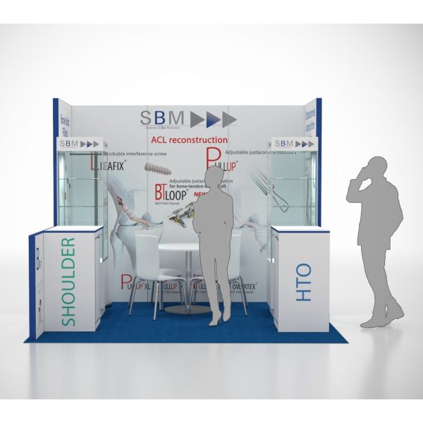 10 x 10 trade show booth idea 1 point 2 2